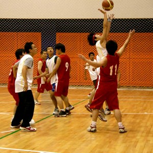 湖南公司举行部门篮球比赛